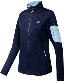 Dare 2b Dames torrek ii fleecejack - maat 46 Blauw