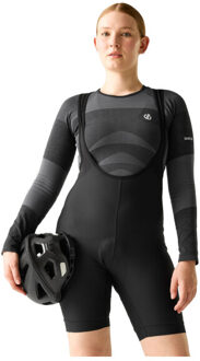 Dare 2b Dames vigor bib shorts voor op de fiets Zwart - 36