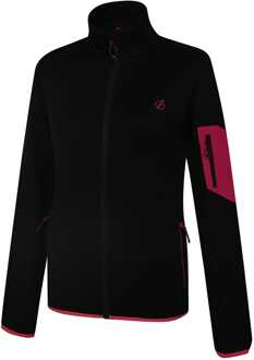 Dare 2b Damesfleece Dare 2b Torrek Full-Zip in zwart - EU 38 / UK 10