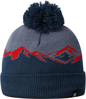 Dare 2b Fernie Bobble muts voor kinderen (Blauw Indigo/Moonlight Denim) Navy - 7-8J / 122-128cm