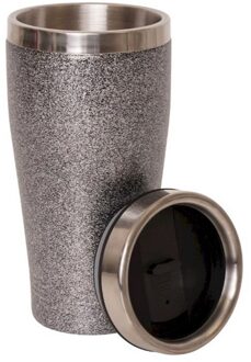 Dare 2b Glitter metalen geïsoleerde reismok (Zwart) - One Size