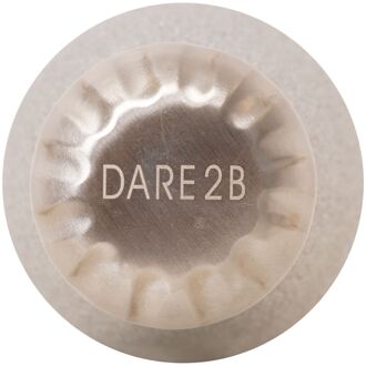 Dare 2b Glitter metalen waterfles (Zilver)