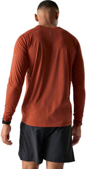 Dare 2b Heren Agile Langsleeve T-Shirt (Arabische Specerij) - maat S Oranje