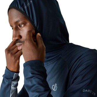 Dare 2b Heren assimilate ii logo midlayer - maat M Blauw