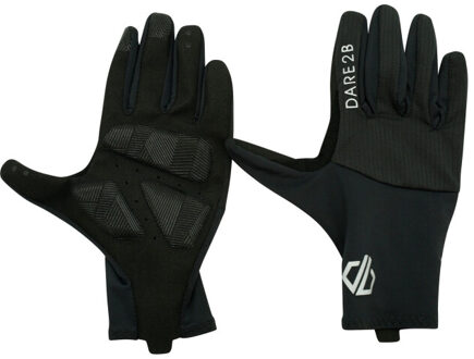 Dare 2b Heren forcible ii wielerhandschoenen - maat S Zwart
