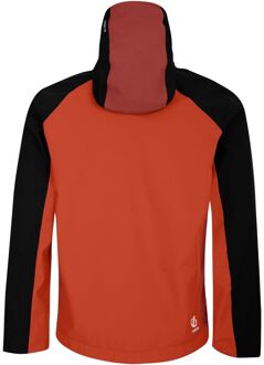 Dare 2b Heren Mountain Series Waterdichte Jas (Kaneel/Zwart) Zwart/rood
