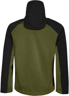 Dare 2b Heren Mountain Series Waterdichte Jas (Olijfgroen/zwart) - maat