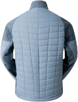 Dare 2b Heren Mountaineer II Quilted Hybride Jas (Stormachtig weer/Loodgrijs) Blauw Multi