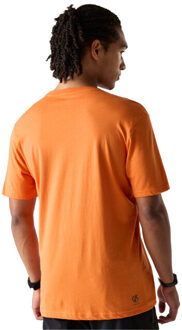 Dare 2b Heren movement iii mountainbike t-shirt - maat XL Oranje