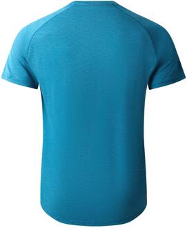 Dare 2b Heren Persist Marl T-shirt (Blauw staal) - maat XS Middelblauw