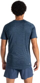 Dare 2b Heren Persist Marl T-shirt (Maanlicht Denim) Navy/blauw - 2XL