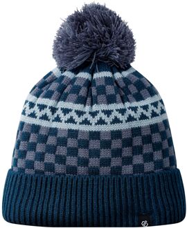 Dare 2b Heren Pom Pom Bobble muts (Maanlicht Denim) Navy/blauw - One Size