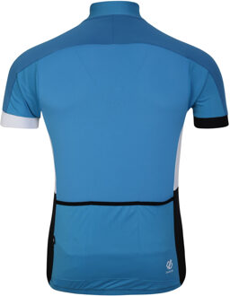 Dare 2b Heren Protraction II Gerecycleerde Lichtgewicht Trui (Diep water/golfrit/Zwart) Middelblauw - XL