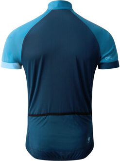 Dare 2b Heren protraction iii fietstrui - maat S Blauw