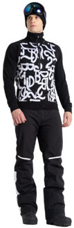 Dare 2b Heren speed jacquard half zip sweatshirt met lange mouwen Zwart - XL