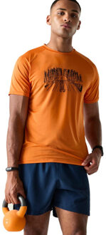 Dare 2b Heren tech ii bomen t-shirt Oranje - XL