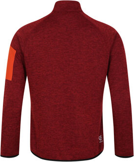 Dare 2b Heren Torrek Fleece Top (Syrah Rood/Kaneel) - maat