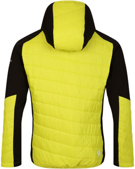 Dare 2b Heren Touring Contrast Paneel Hybride Jas (Neon Spring/Zwart) Geel