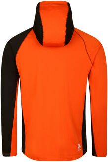Dare 2b Heren Touring Hooded Stretch Full Zip Jacket (Puffins Sinaasappel/Rooibosthee) Oranje