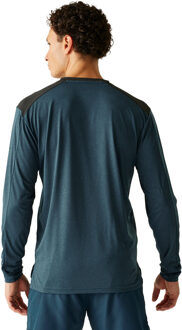 Dare 2b Heren Trackstand T-shirt met lange mouwen (Maanlicht Denim) Navy/blauw - S