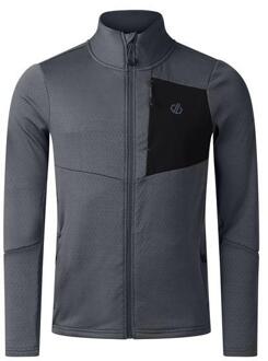 Dare 2b Heren Venture Stretch Midlayer (Magneet/zwart) Donkergrijs - XL