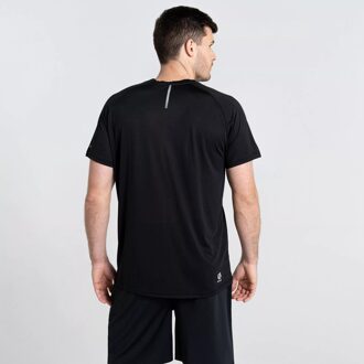 Dare 2b Heren Versnellen Lichtgewicht T-shirt (Zwart) - 2XL