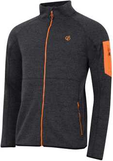 Dare 2b Herenfleece Dare 2b Torrek Thermal Full-Zip in zwart - maat