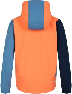 Dare 2b Kinder/Kids Cheer Soft Shell Jas (Oranje/Niagarablauw)