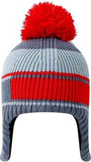 Dare 2b Kinder/Kinder Ellmau Oorkleppen muts (Blauw Indigo/Vaarrood) - maat Blauw en rood