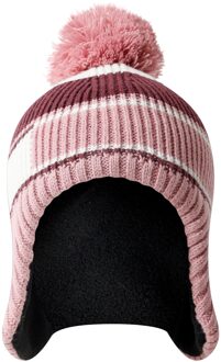 Dare 2b Kinder/Kinder Ellmau Oorkleppen muts (Vijgen/Lila's) Kastanjebruin - 3-4J / 98-104cm