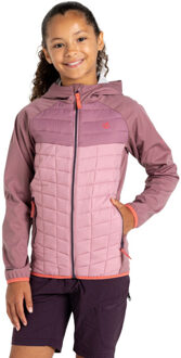 Dare 2b Kinder/kinder explore ii colour block hybride jas Roze - 146/152