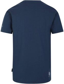 Dare 2b Kinderen Trailblazer II Tidal Wave T-Shirt (Maanlicht Denim/Perzik Bloei) - maat Navy