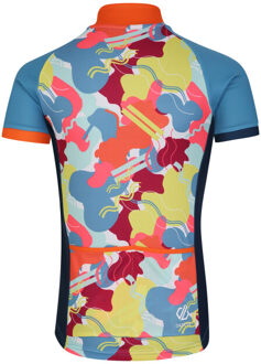 Dare 2b Speed up ii abstract jersey voor kinderen Blauw - 158
