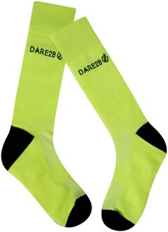 Dare 2b Unisex Volwassen Prestaties Fietssokken (Fluo Geel) Groen - EU 40 - 42