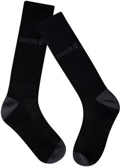 Dare 2b Unisex Volwassen Prestaties Fietssokken (Zwart) - maat