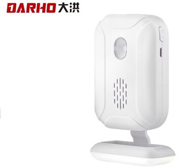 DARHO36 Ringtones Winkel Home Security Welkom Chime Draadloze Infrarood Ir Motion Sensor Deurbel Alarm Entry Deurbel Sensor receiver