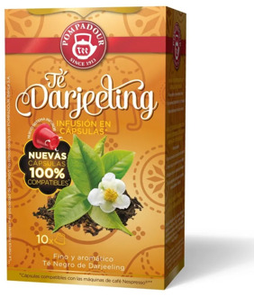 Darjeeling POMPADOUR capsules, compatible Nespresso®