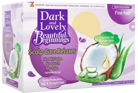 Dark and Lovely Scalp Care Relaxer - Coconut Oil & Aloe Vera