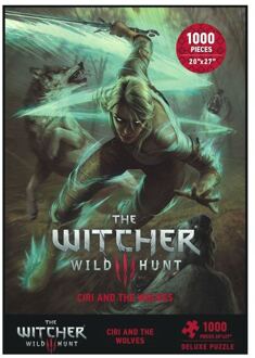 Dark Horse The Witcher 3 Wild Hunt - Ciri and the Wolves Puzzle