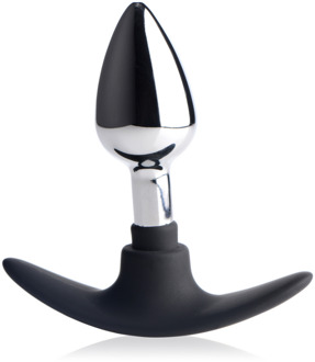 Dark Invader - Metaal en Silicoon Anale Plug - Klein - Dark Invader - Metaal en Silicoon Anale Plug - Klein