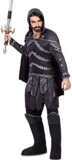 Dark Lord Warrior Heren Kostuum Zwart
