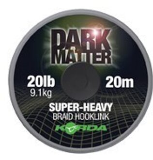 Dark Matter Braid 15lb Soort - 20 lb