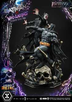 Dark Nights: Metal Ultimate Premium Masterline Series Statue 1/4 Batman VS Batman Who Laughs Deluxe Bonus Version 67 cm