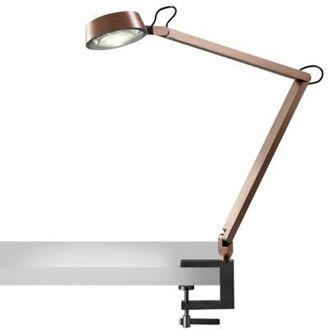 Dark T1 Tafellamp met tafelklem - Rose goud