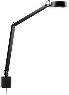 Dark T1 Wandlamp - Carbon black Zwart