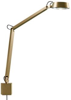 Dark T1 Wandlamp - Messing