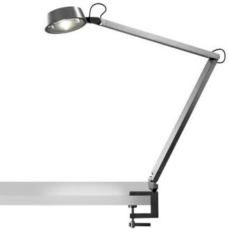 Dark T2 Tafellamp met tafelklem - Titanium