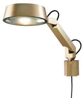 Dark W1 Wandlamp - Messing