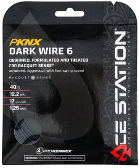 Dark Wire 6 Set Snaren 12,2m zwart - 1.25