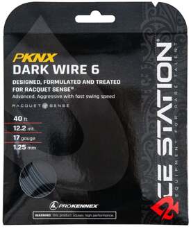 Dark Wire 6 Set Snaren 12,2m zwart - 1.25